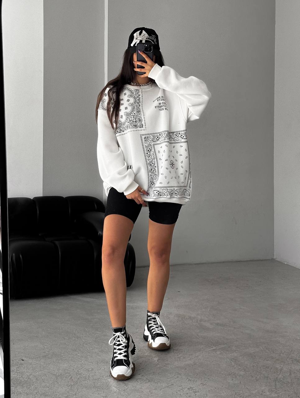 " BANDENA " Oversized Sweat-Shirt