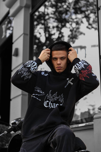 " Chaos " Oversized Hoodie