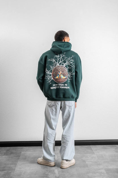 " Tree " Oversized Hoodie