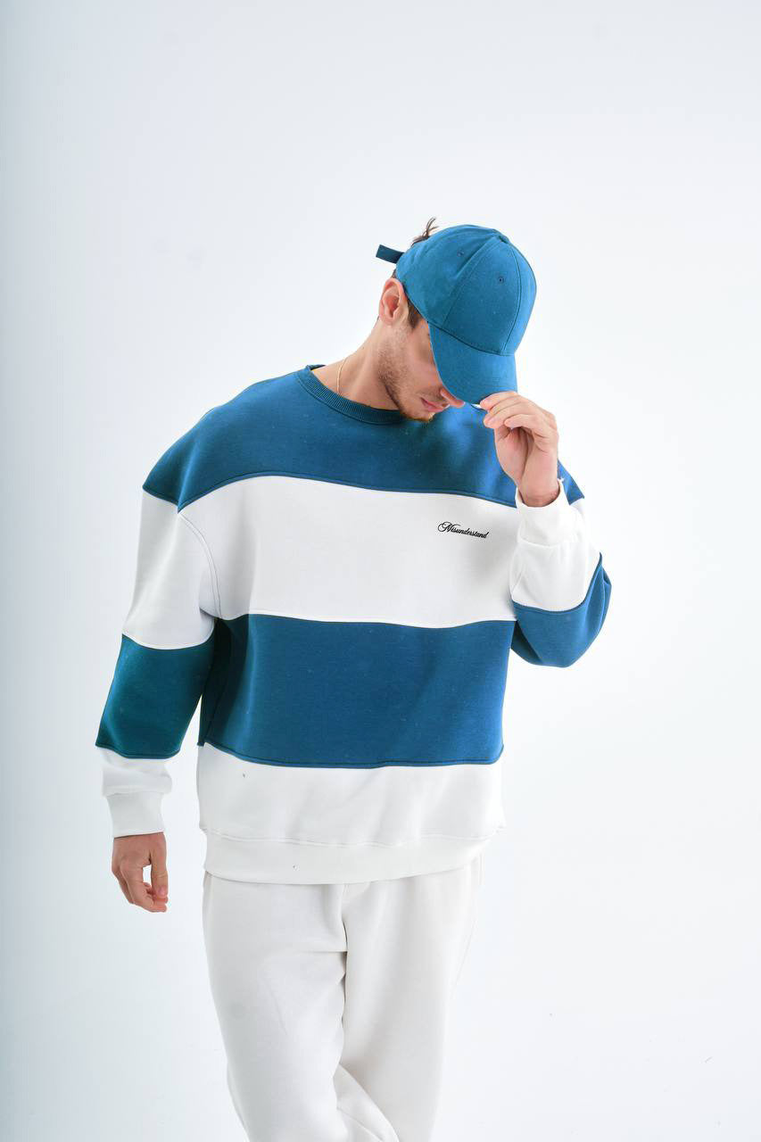 " Misunderstood stripes " Oversized Crewneck