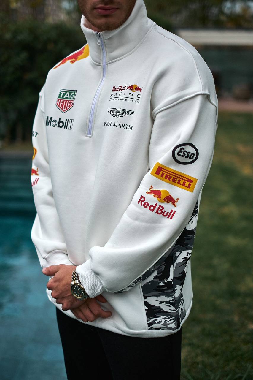 " Redbull Racing Zip Up " Oversized sweet-shirt