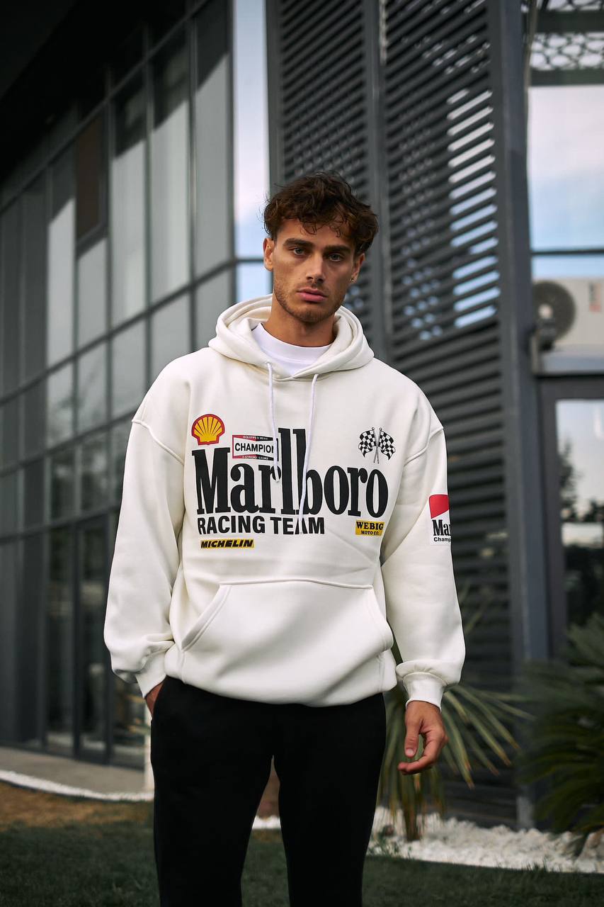 " Marlboro " Oversized Hoodie