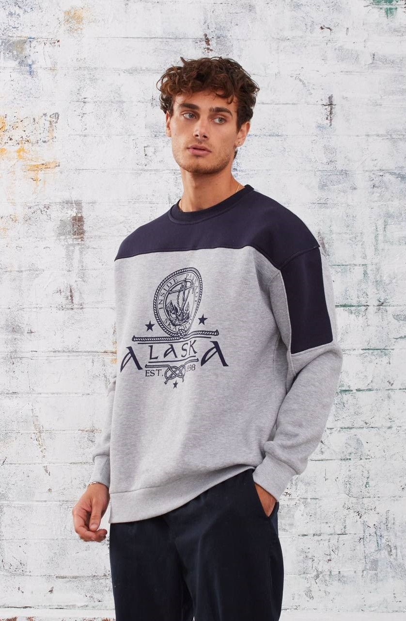 " ALASKA " Oversized Sweat-shirt