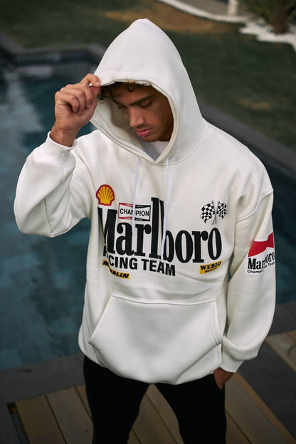 " Marlboro " Oversized Hoodie