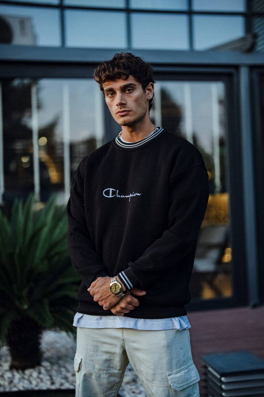 " Classic Champion " Oversized Sweat-shirt