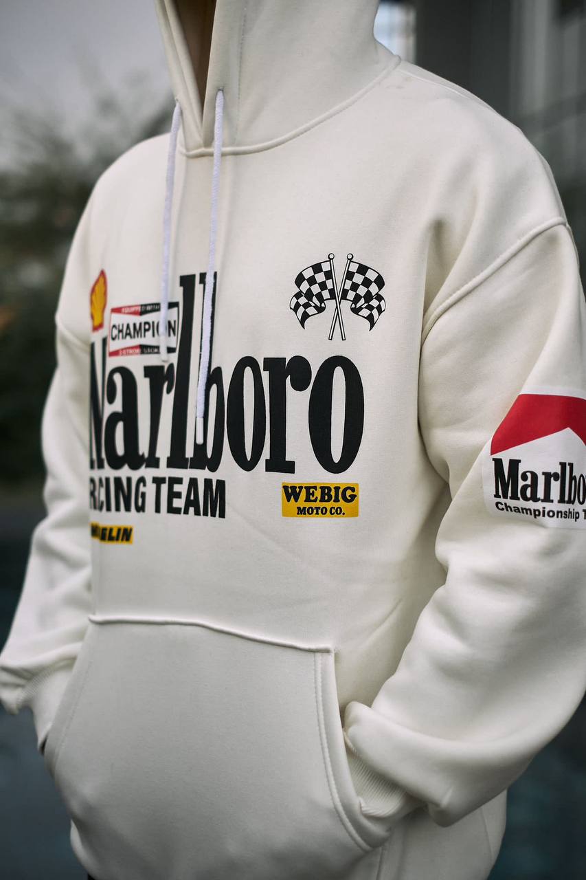 " Marlboro " Oversized Hoodie