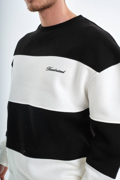 " Misunderstood stripes " Oversized Crewneck