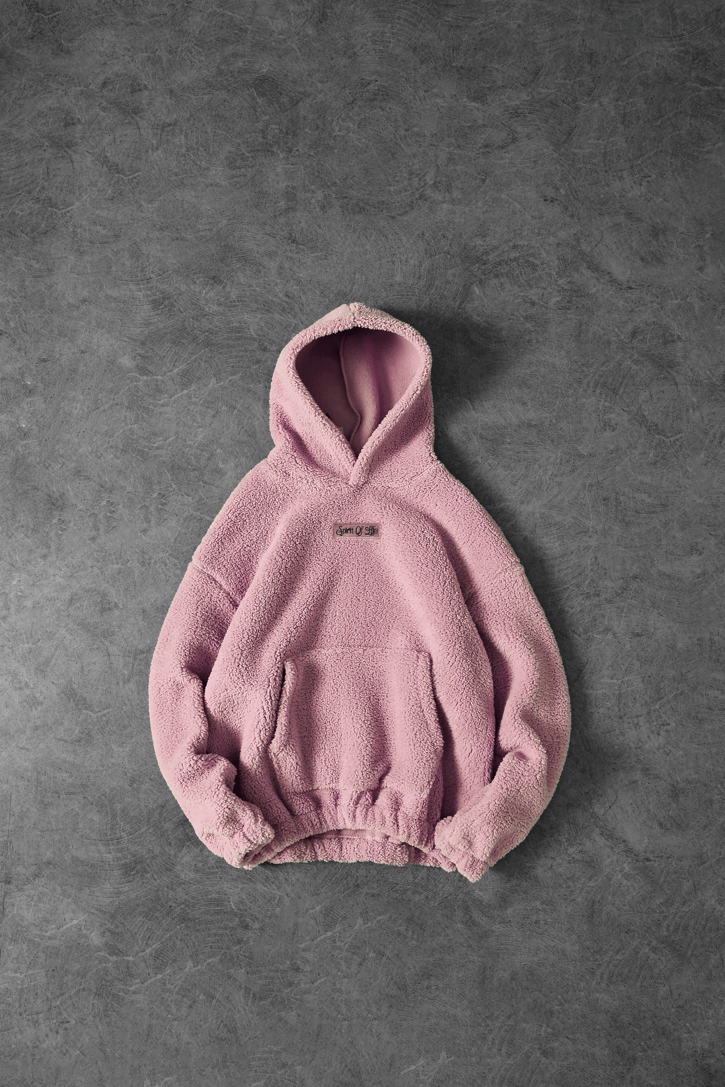 " Siberian Bear " Oversized Sherpa Hoodie